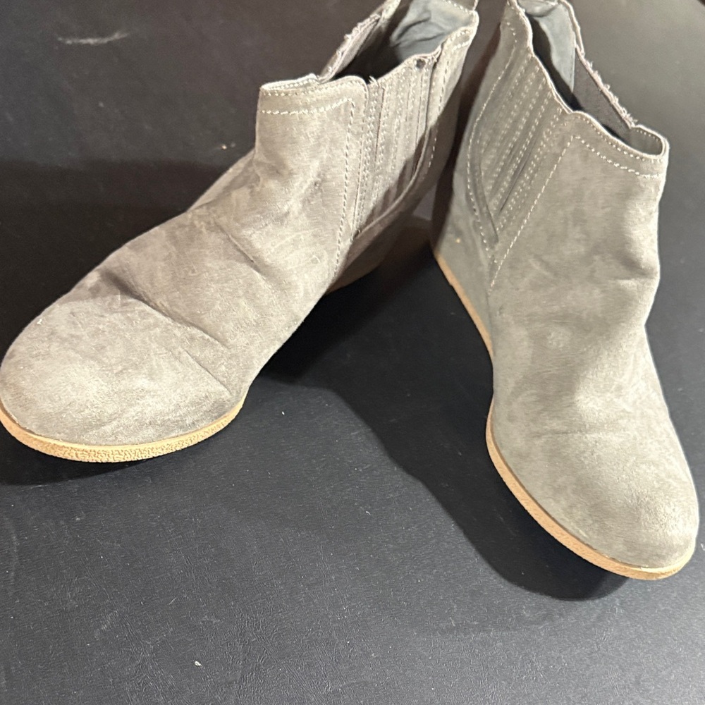 DV by Dolce Vita Gray Ankle Booties